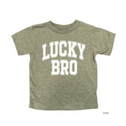Lucky Bro - Varsity Outline - Child Tee Little Mama Shirt Shop