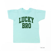 Lucky Bro - Varsity Outline - Child Tee Little Mama Shirt Shop