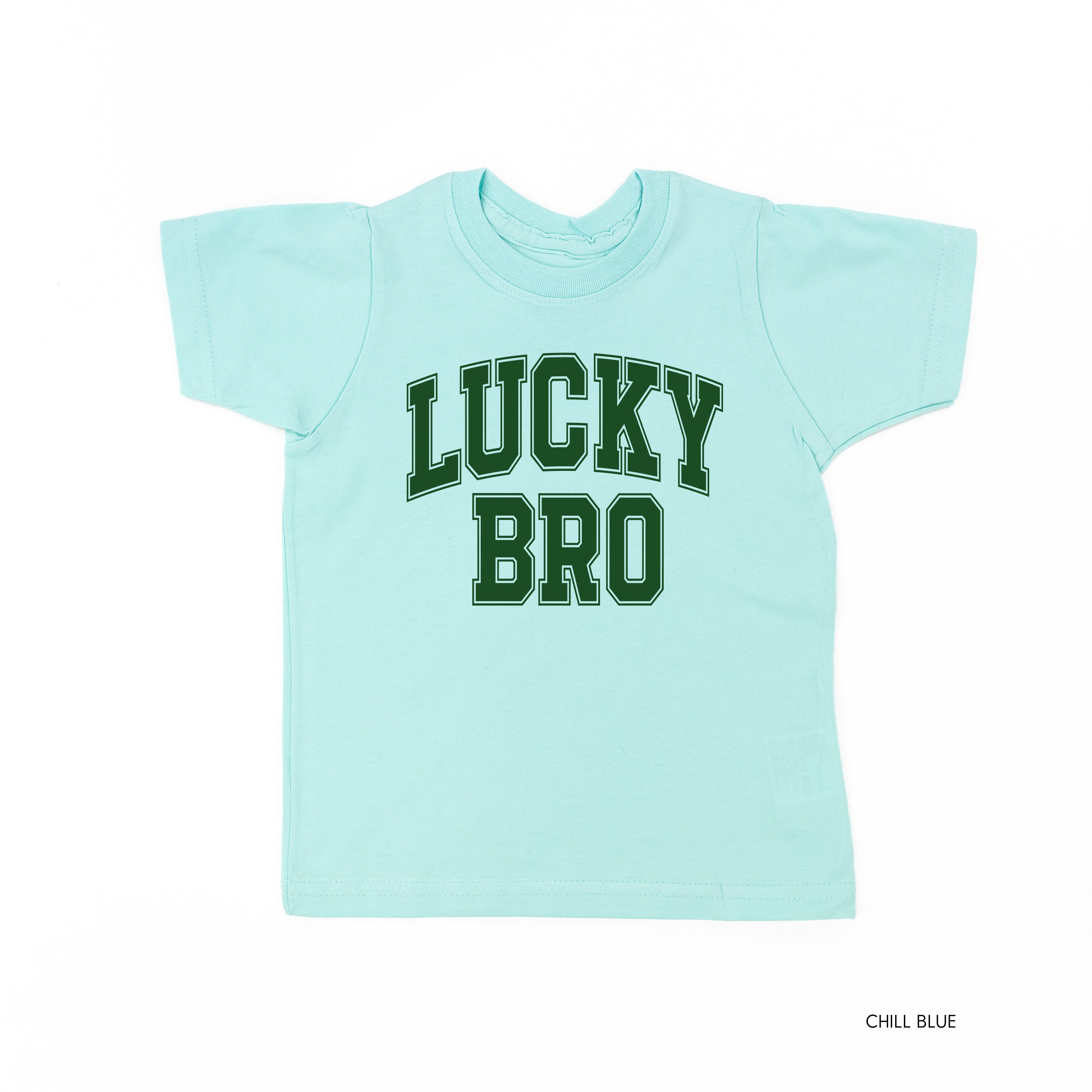 Lucky Bro - Varsity Outline - Child Tee Little Mama Shirt Shop