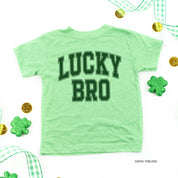 Lucky Bro - Varsity Outline - Child Tee Little Mama Shirt Shop