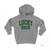 Lucky Bruh - Varsity Outline - Child HOODIE Little Mama Shirt Shop
