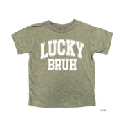 Lucky Bruh - Varsity Outline - Child Tee Little Mama Shirt Shop