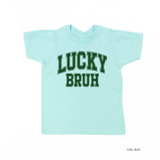 Lucky Bruh - Varsity Outline - Child Tee Little Mama Shirt Shop