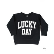 Lucky Day - Varsity Outline - Child Sweater Little Mama Shirt Shop