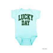 Lucky Day - Varsity Outline - Infant Bodysuit/Tee Little Mama Shirt Shop