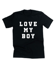 Love My Boy - (Singular) - Unisex Tee Little Mama Shirt Shop