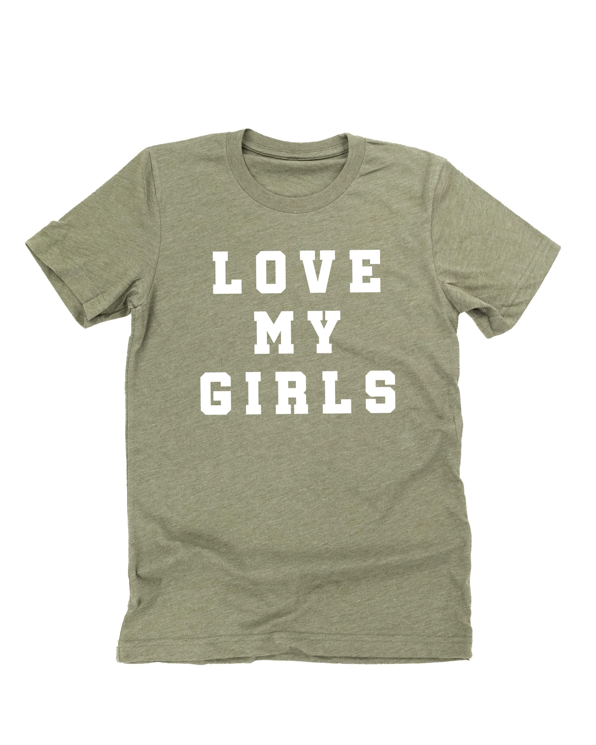 Love My Girls - (Plural) - Unisex Tee Little Mama Shirt Shop