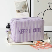 Keep It Cute - Cosmetic Bag Little Mama Shirt Shop LLC