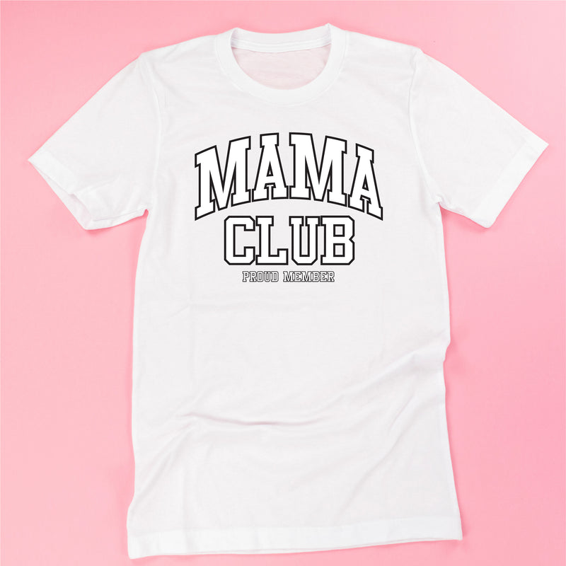 Varsity Style - MAMA Club - Proud Member - Unisex Tee