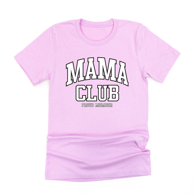 Varsity Style - MAMA Club - Proud Member - Unisex Tee