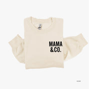 Mama & Co. - Basics Collection - Original Design - BASIC Fleece Little Mama Shirt Shop LLC