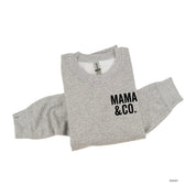 Mama & Co. - Basics Collection - Original Design - BASIC Fleece Little Mama Shirt Shop LLC