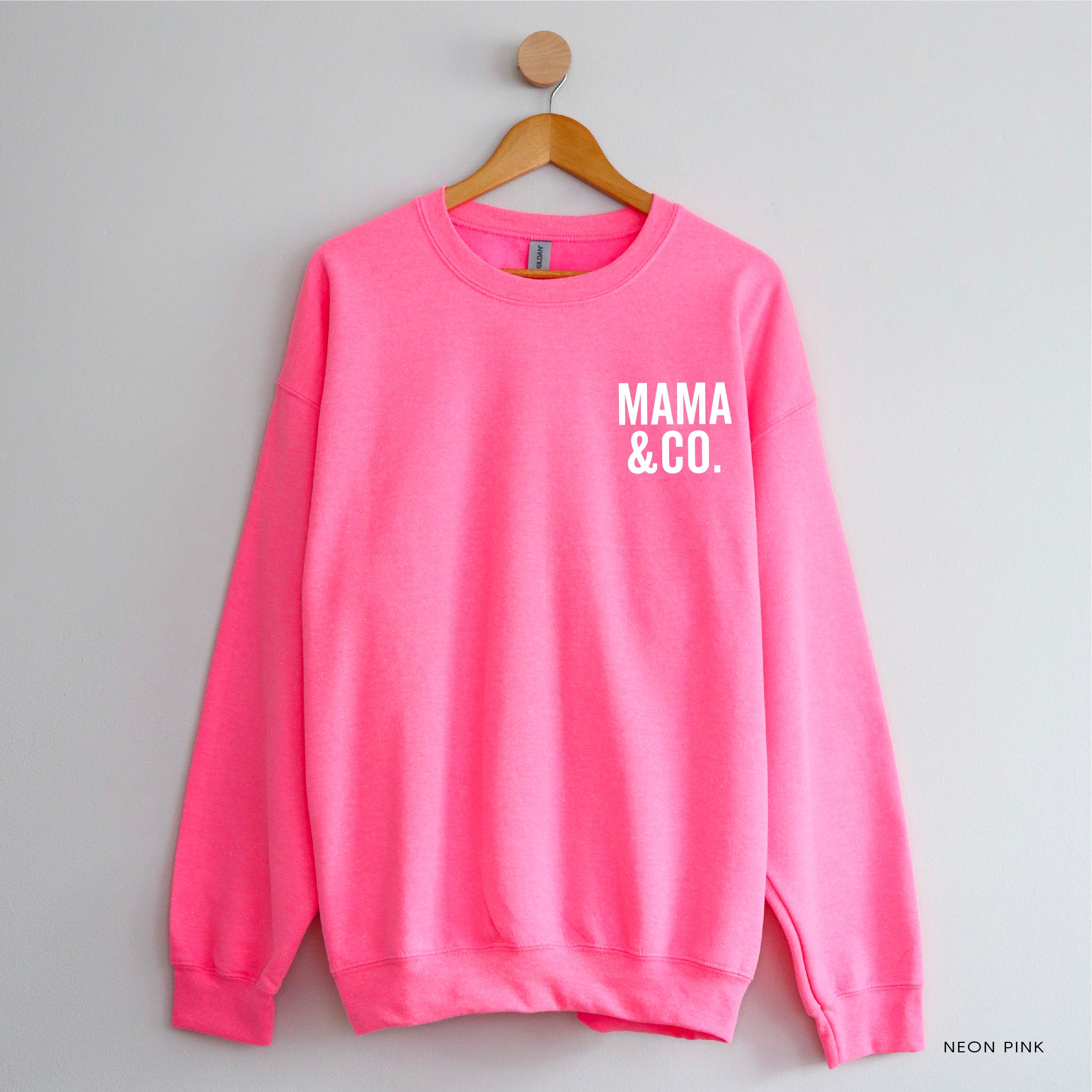 Mama & Co. - Basics Collection - Original Design - BASIC Fleece Little Mama Shirt Shop LLC