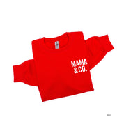 Mama & Co. - Basics Collection - Original Design - BASIC Fleece Little Mama Shirt Shop LLC
