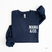 Mama & Co. - Basics Collection - Original Design - BASIC Fleece Little Mama Shirt Shop LLC