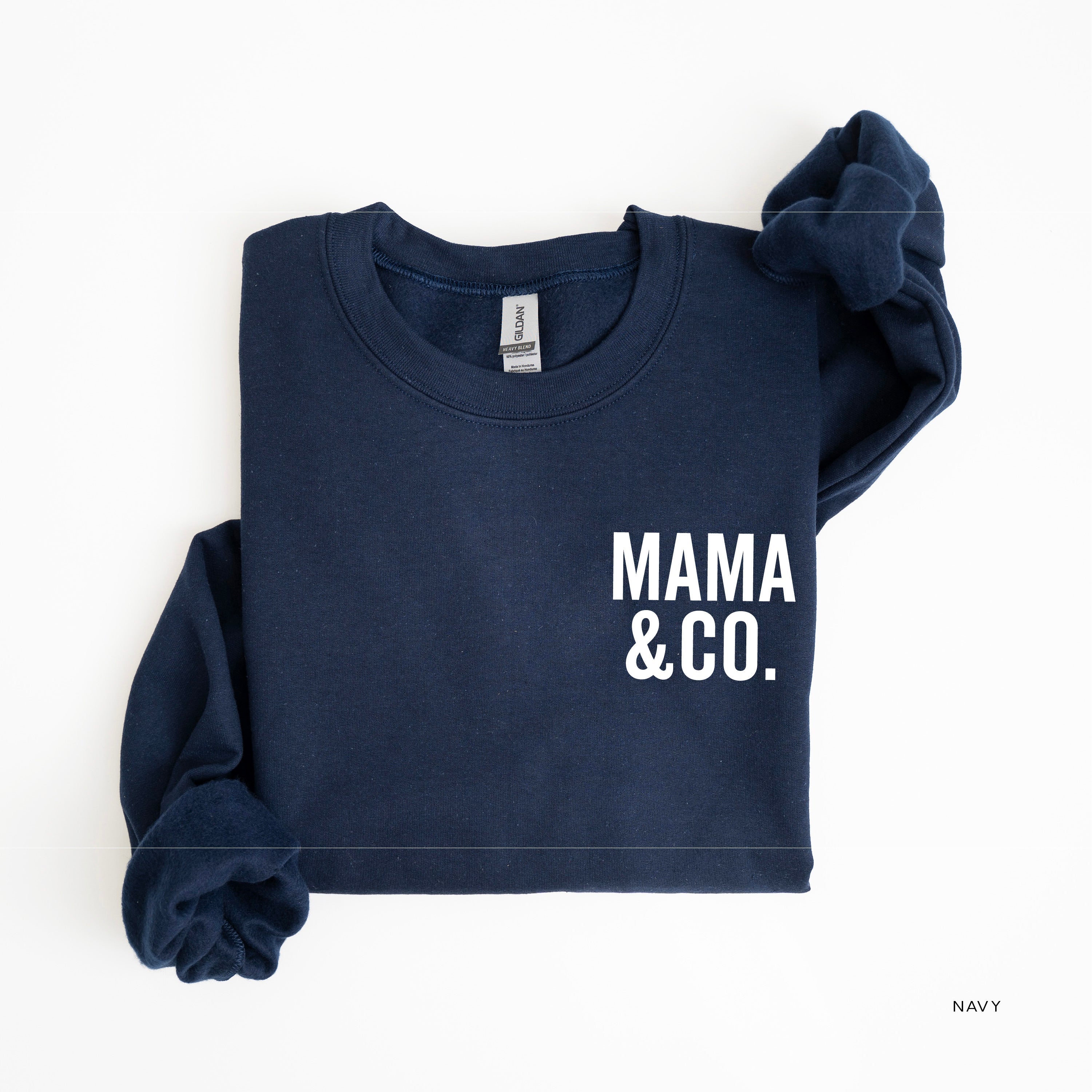 Mama & Co. - Basics Collection - Original Design - BASIC Fleece Little Mama Shirt Shop LLC