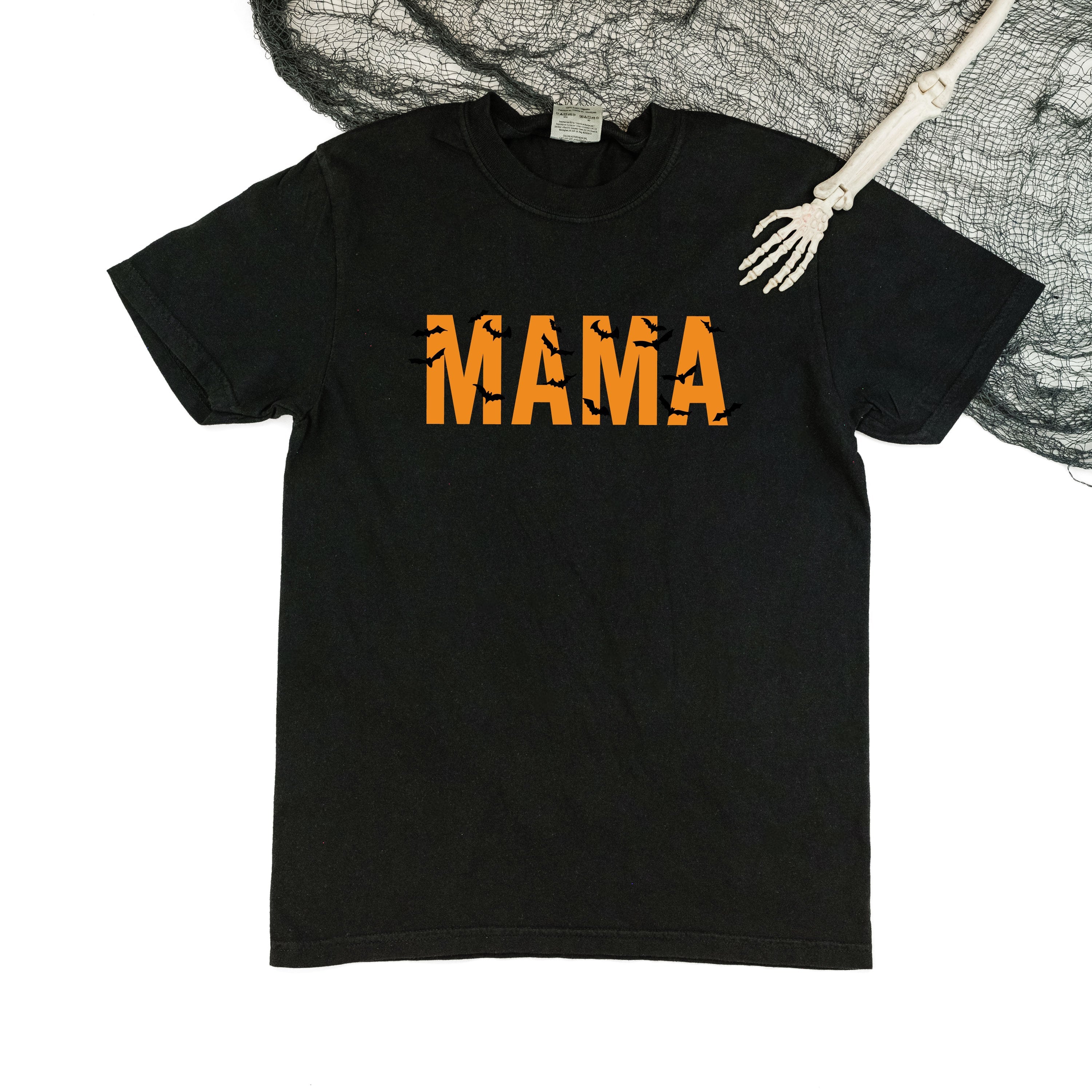 MAMA - Bats - SHORT SLEEVE COMFORT COLORS TEE Little Mama Shirt Shop