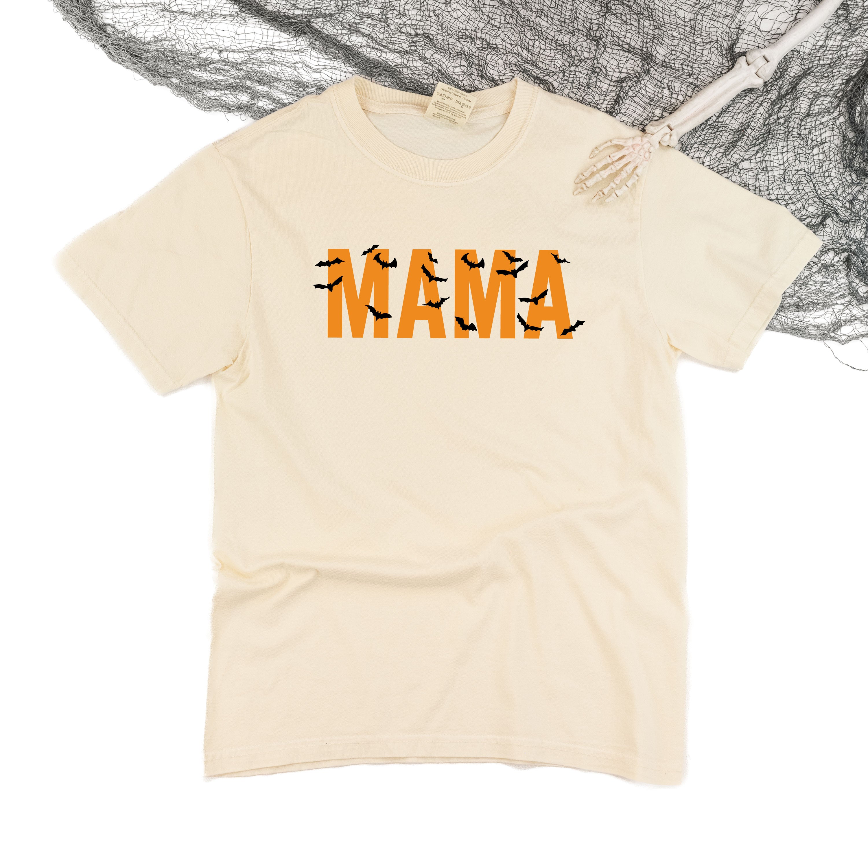MAMA - Bats - SHORT SLEEVE COMFORT COLORS TEE Little Mama Shirt Shop