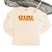 MAMA - Bats - Long Sleeve Comfort Colors Tee Little Mama Shirt Shop