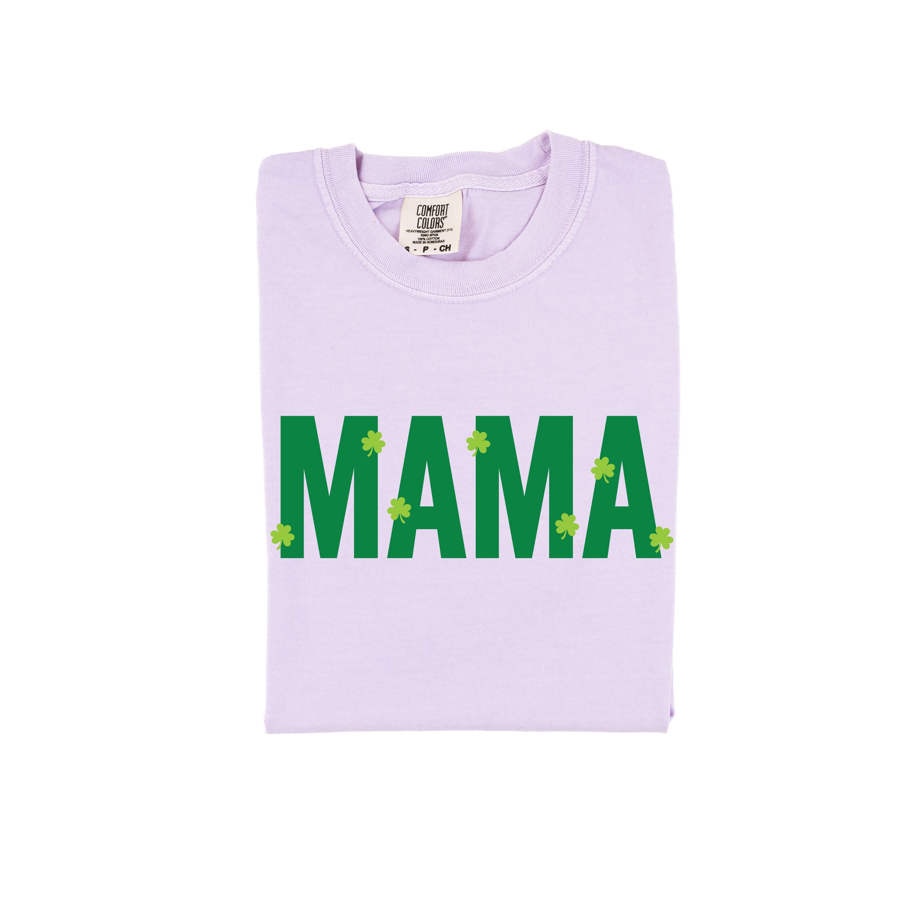 Mama - Mini Shamrocks - Comfort Colors Tee Little Mama Shirt Shop
