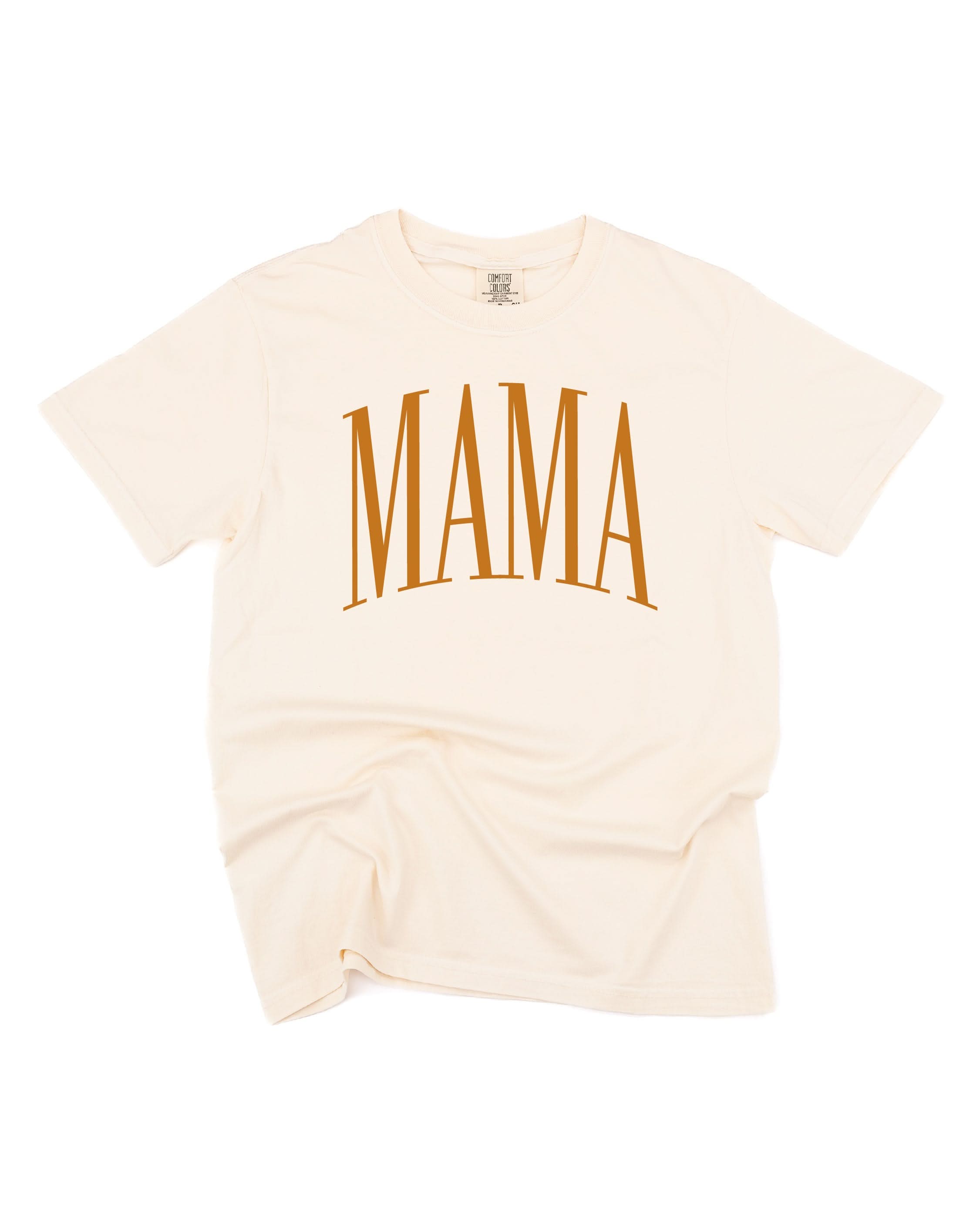 MAMA - Tall Varsity - Comfort Colors Tee Little Mama Shirt Shop
