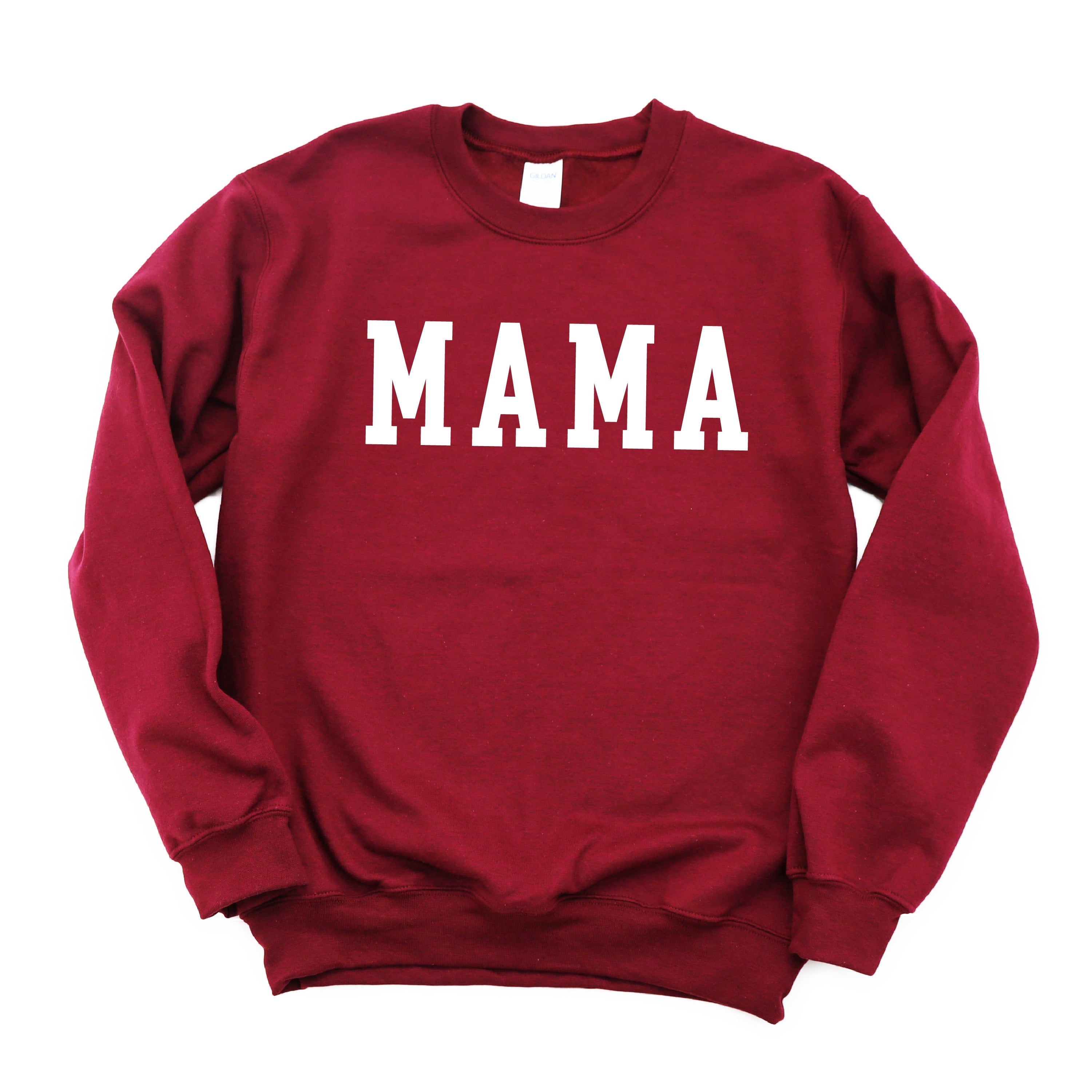 Mama - Varsity - BASIC Fleece Little Mama Shirt Shop LLC