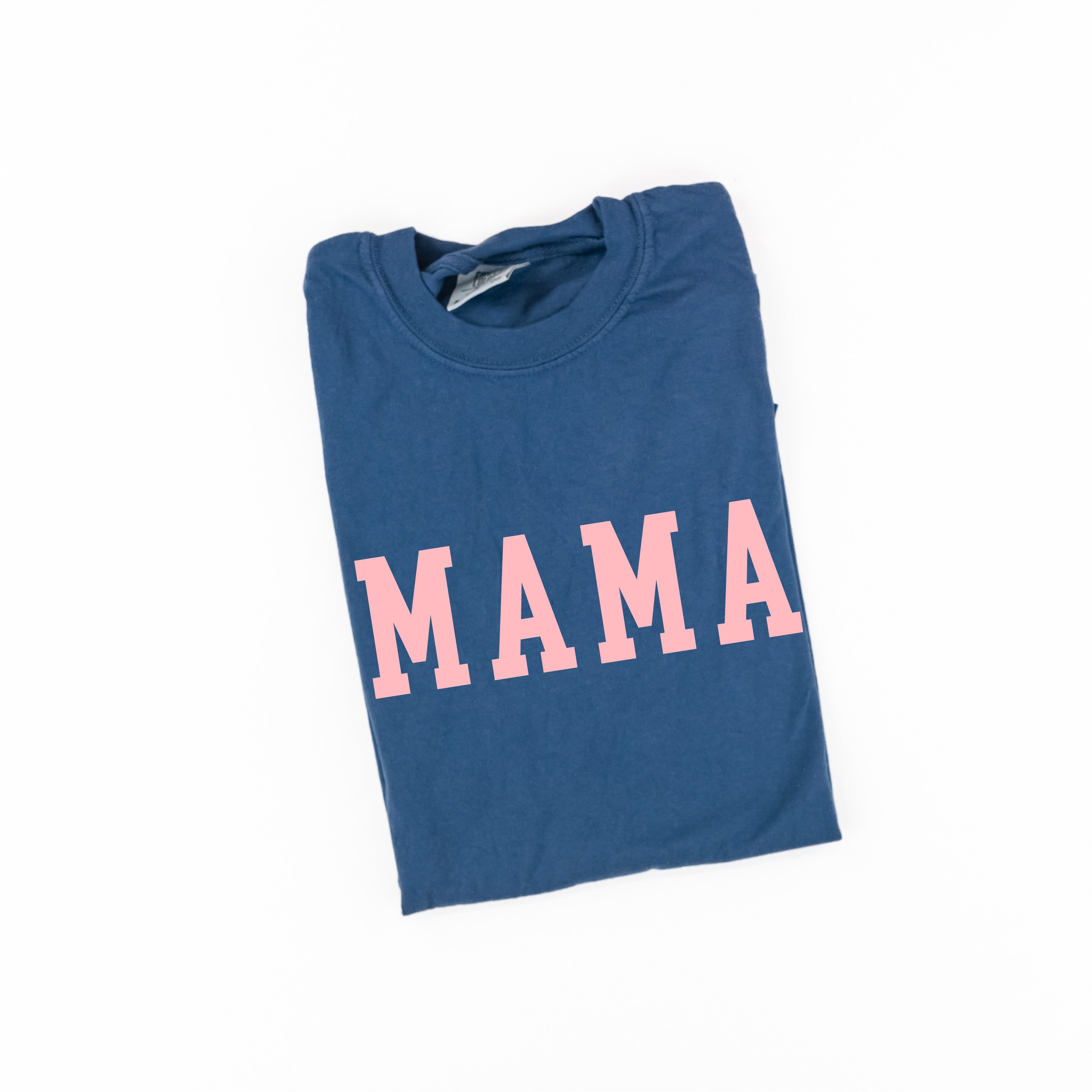 Mama - Varsity - Comfort Colors Tee Little Mama Shirt Shop