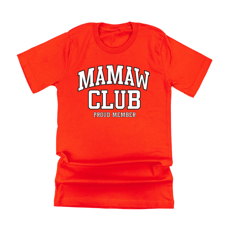 Varsity Style - MAMAW Club - Proud Member - Unisex Tee