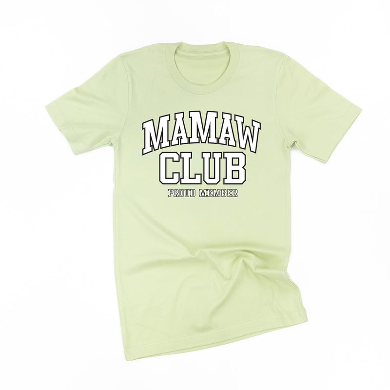 Varsity Style - MAMAW Club - Proud Member - Unisex Tee