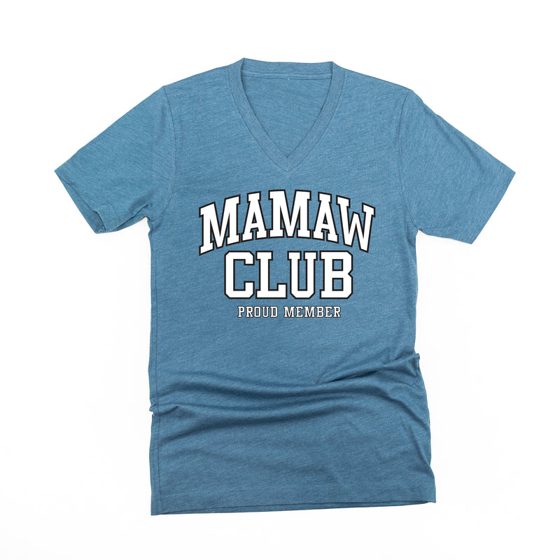 Varsity Style - MAMAW Club - Proud Member - Unisex Tee