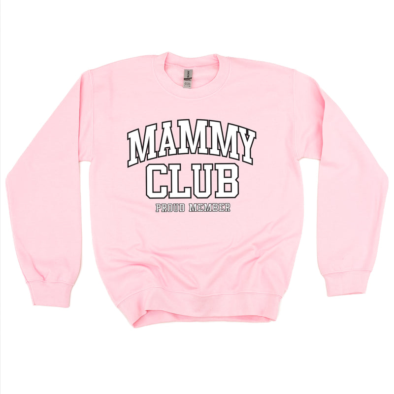 Varsity Style - MAMMY Club - Proud Member - BASIC FLEECE CREWNECK