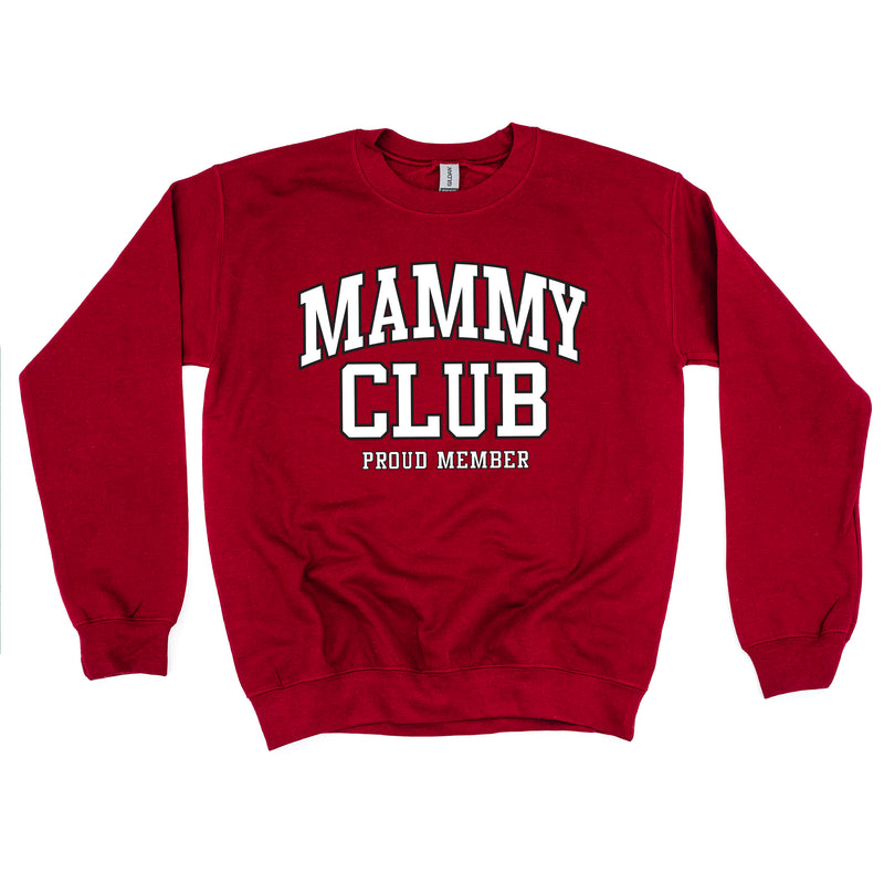 Varsity Style - MAMMY Club - Proud Member - BASIC FLEECE CREWNECK