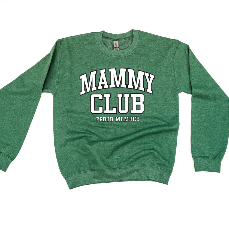 Varsity Style - MAMMY Club - Proud Member - BASIC FLEECE CREWNECK