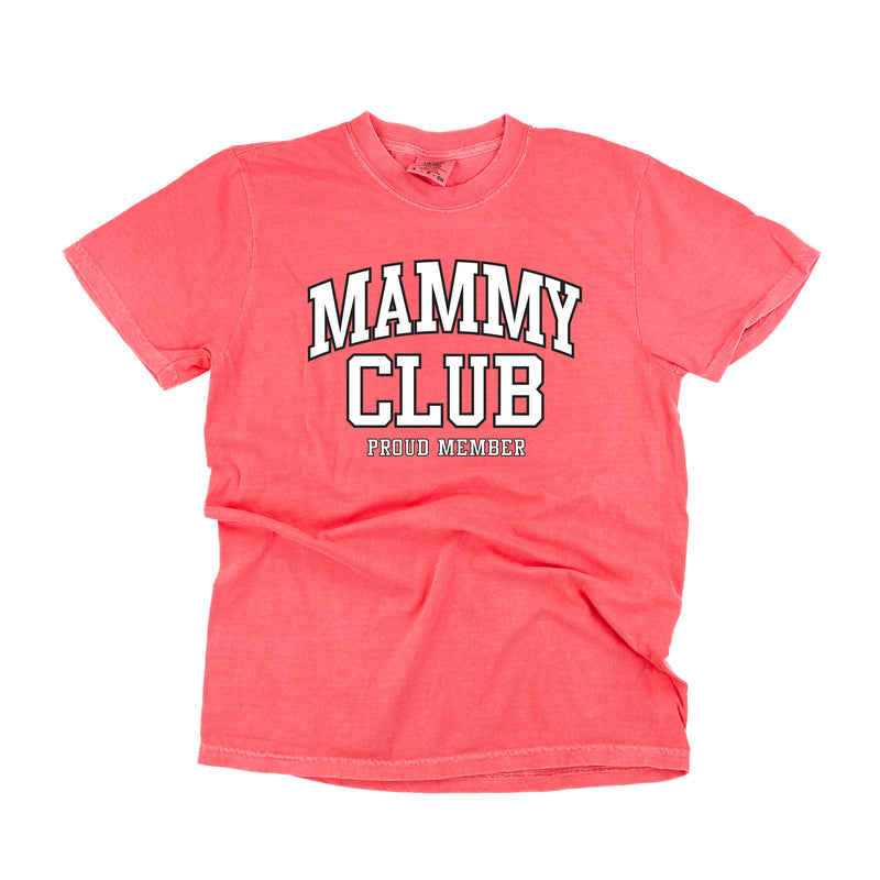Varsity Style - MAMMY Club - Proud Member - SHORT SLEEVE COMFORT COLORS TEE