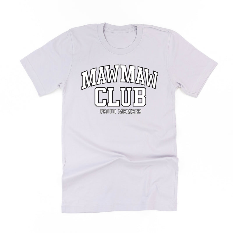 Varsity Style - MAWMAW Club - Proud Member - Unisex Tee