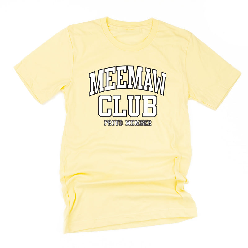 Varsity Style - MEEMAW Club - Proud Member - Unisex Tee