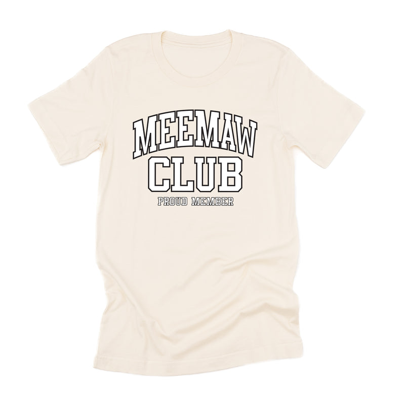 Varsity Style - MEEMAW Club - Proud Member - Unisex Tee