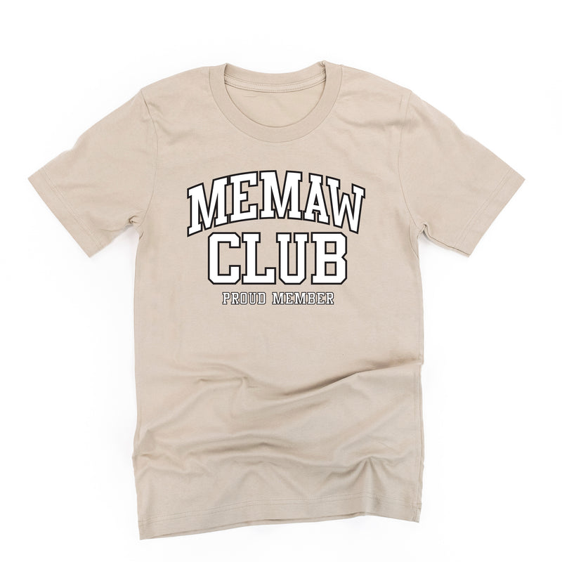 Varsity Style - MEMAW Club - Proud Member - Unisex Tee