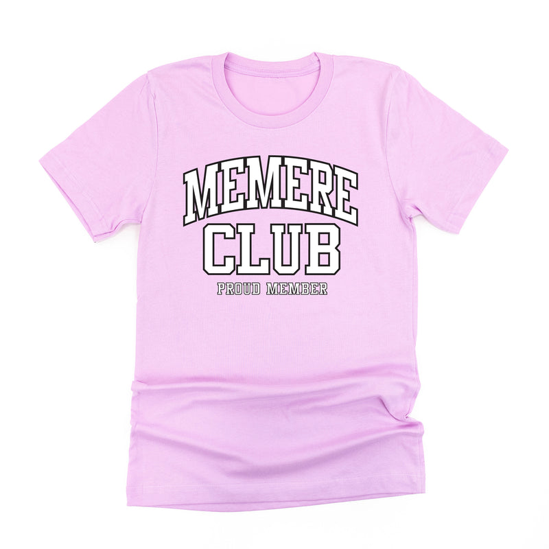 Varsity Style - MEMERE Club - Proud Member - Unisex Tee