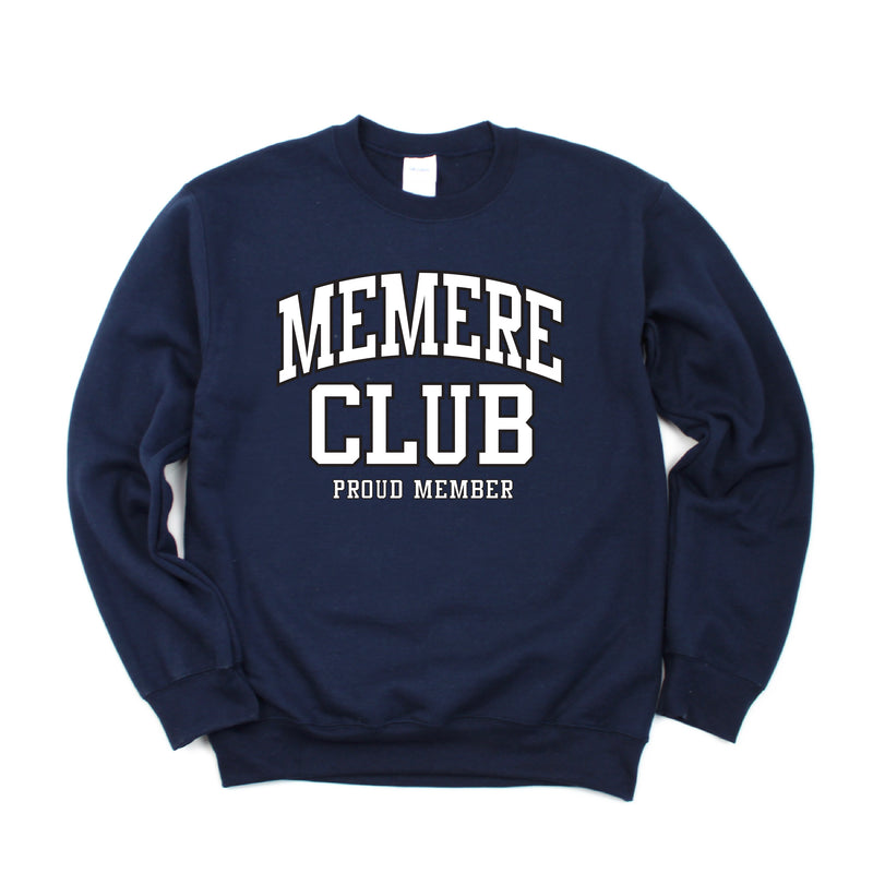 Varsity Style - MEMERE Club - Proud Member - BASIC FLEECE CREWNECK