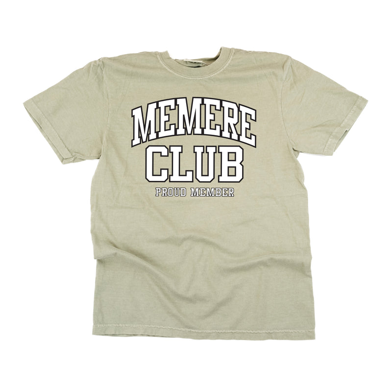 Varsity Style - MEMERE Club - Proud Member - SHORT SLEEVE COMFORT COLORS TEE