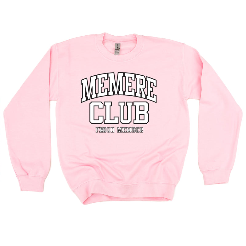 Varsity Style - MEMERE Club - Proud Member - BASIC FLEECE CREWNECK