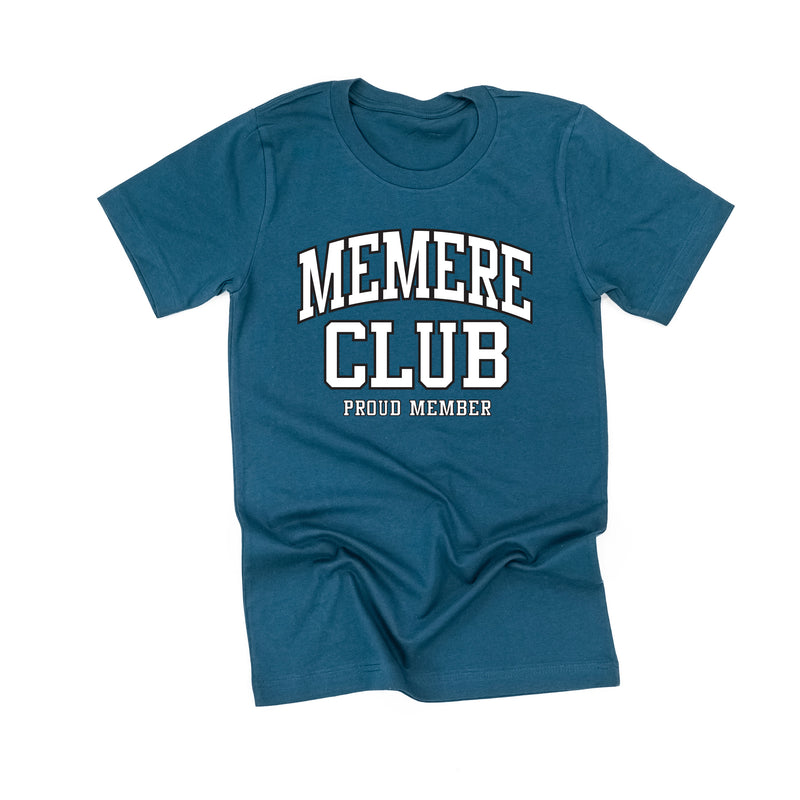 Varsity Style - MEMERE Club - Proud Member - Unisex Tee