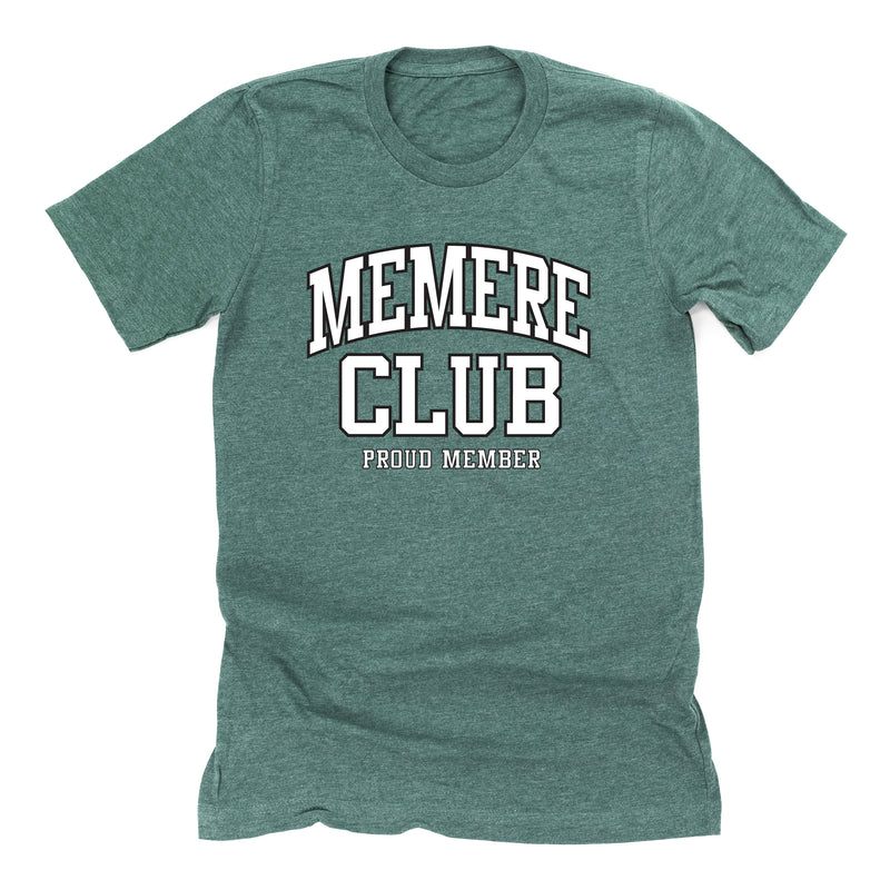 Varsity Style - MEMERE Club - Proud Member - Unisex Tee