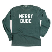 Merry Dude - LONG SLEEVE Comfort Colors Tee Little Mama Shirt Shop