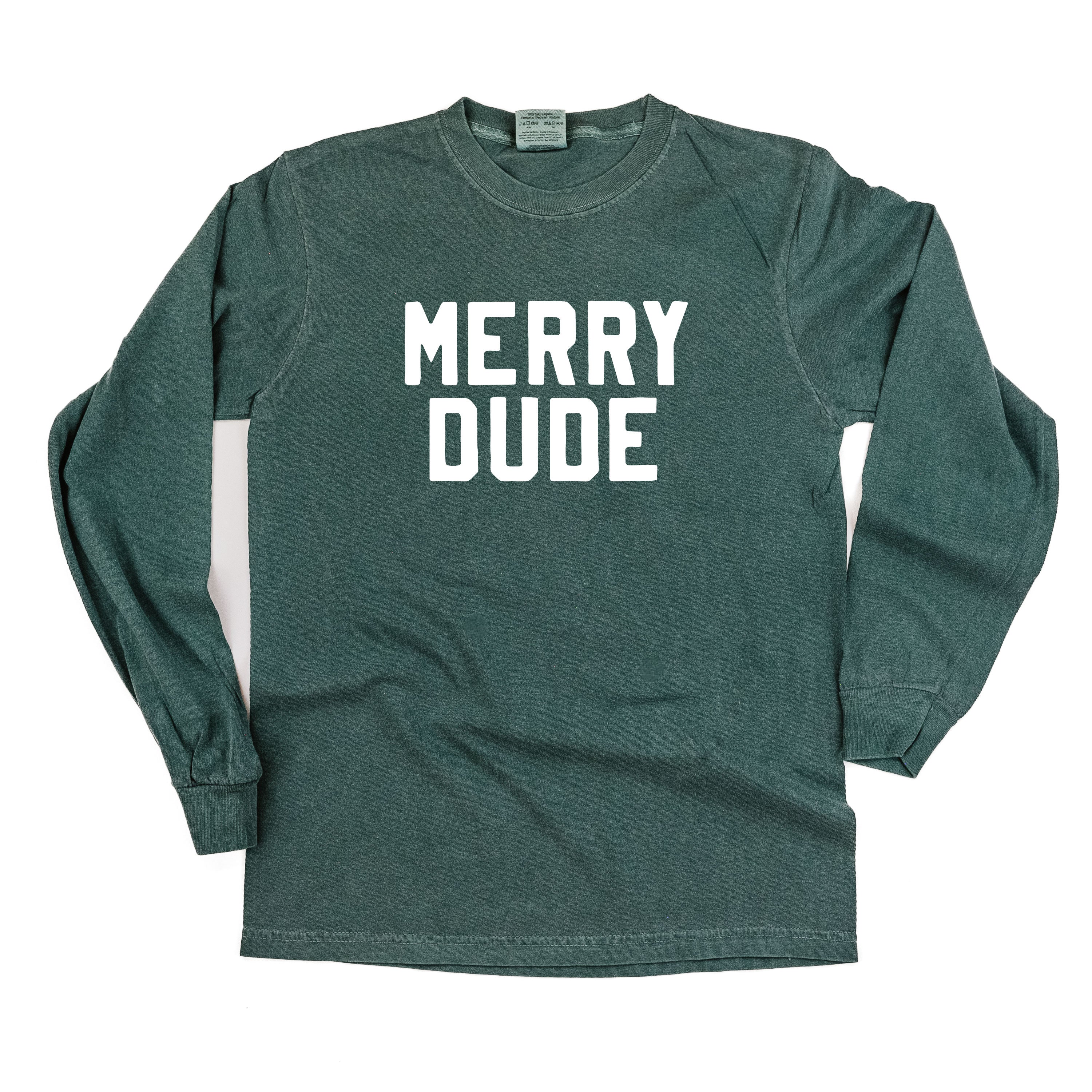 Merry Dude - LONG SLEEVE Comfort Colors Tee Little Mama Shirt Shop