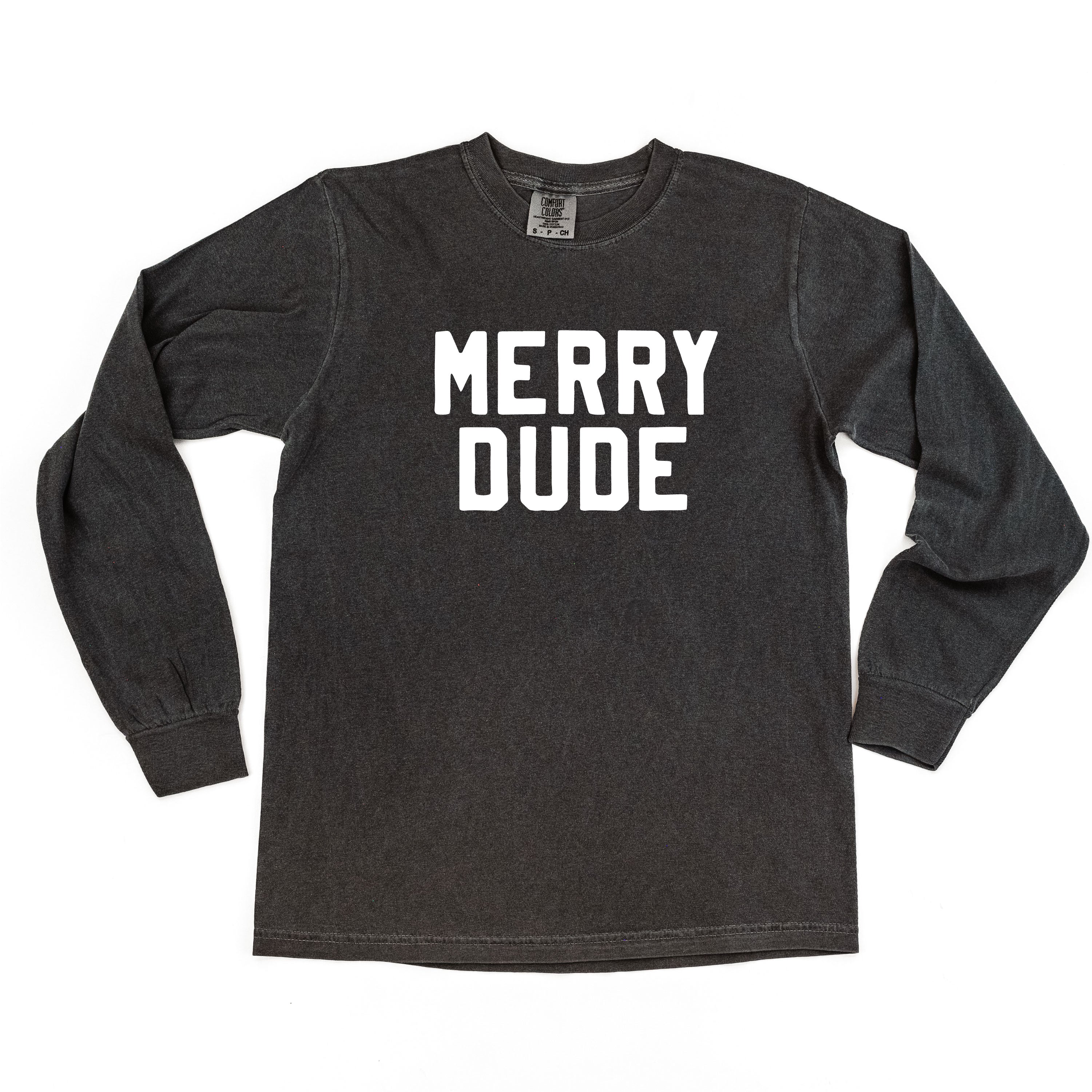 Merry Dude - LONG SLEEVE Comfort Colors Tee Little Mama Shirt Shop