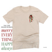 Merry Everything Happy Always (pf&b) - Unisex Tee Little Mama Shirt Shop