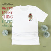 Merry Everything Happy Always (pf&b) - Unisex Tee Little Mama Shirt Shop