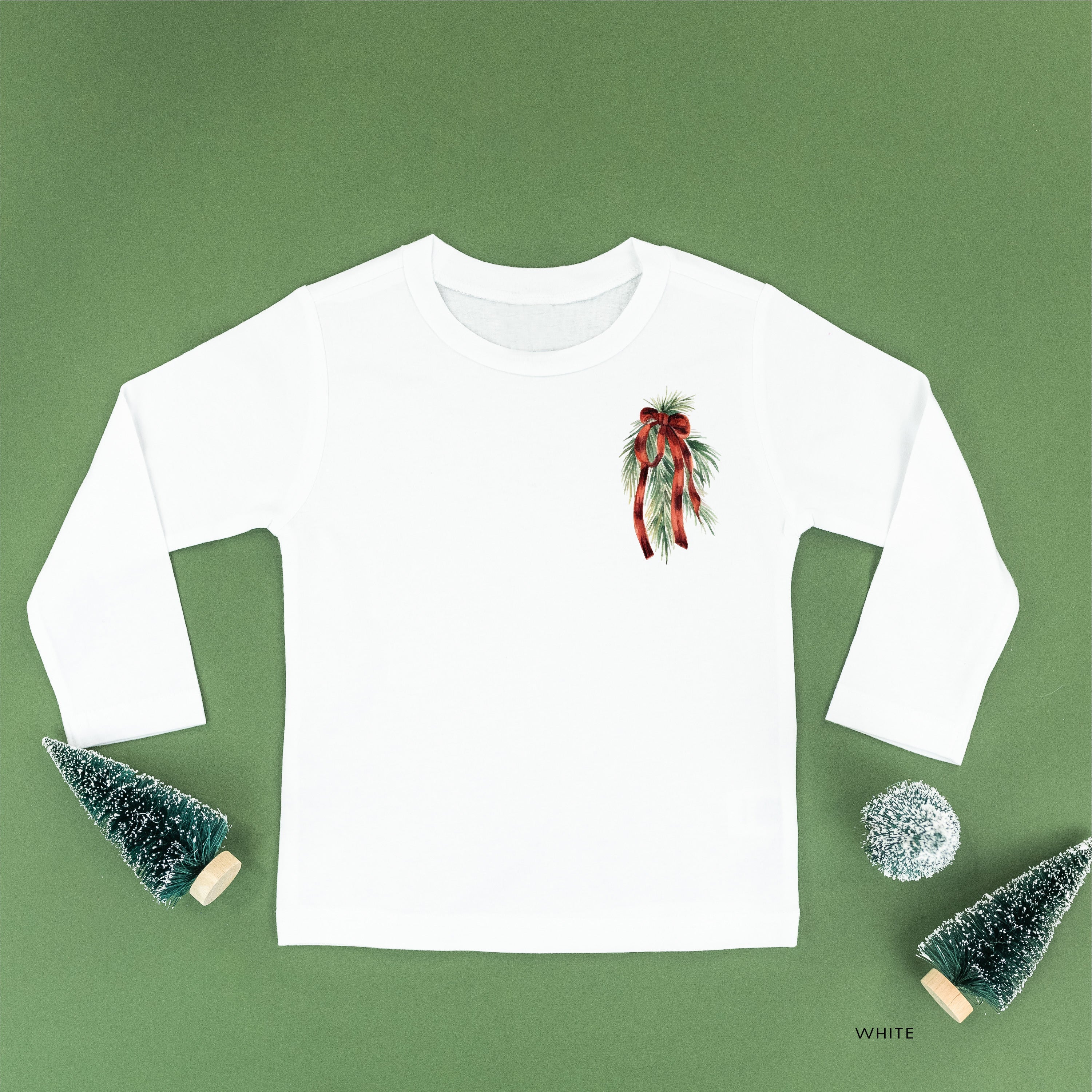 Merry Everything Happy Always (pf&b) - Child LONG SLEEVE Tee Little Mama Shirt Shop